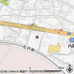 山形県寒河江市八鍬1281周辺の地図