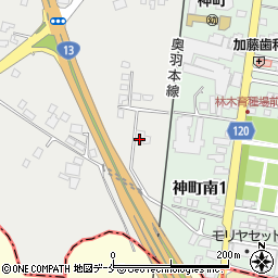 菊地農園周辺の地図