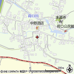 山形県東根市荷口50周辺の地図