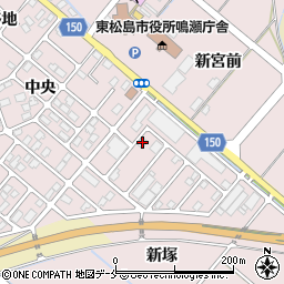 株式会社今弘商店　宮城支店周辺の地図