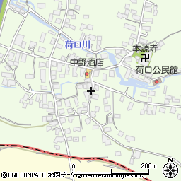 山形県東根市荷口53周辺の地図