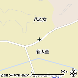 宮城県富谷市大童新八乙女周辺の地図