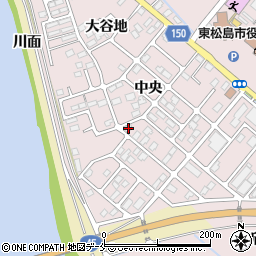 宮城県東松島市小野中央17-15周辺の地図