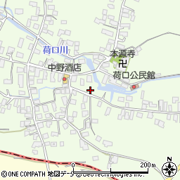 山形県東根市荷口83周辺の地図