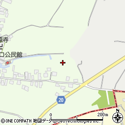 山形県東根市荷口348周辺の地図