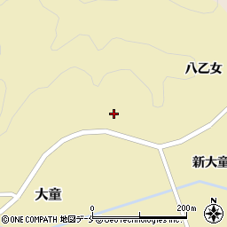 宮城県富谷市大童新養禅寺周辺の地図