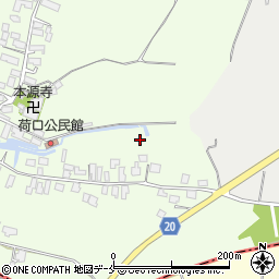 山形県東根市荷口370周辺の地図