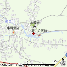 山形県東根市荷口297-20周辺の地図