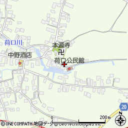 山形県東根市荷口297-19周辺の地図