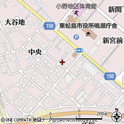 宮城県東松島市小野中央21-7周辺の地図