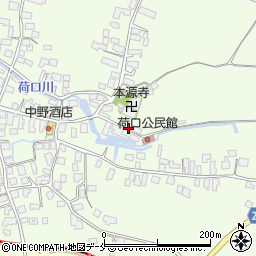 山形県東根市荷口297周辺の地図