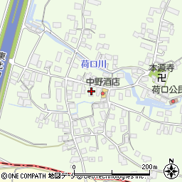 山形県東根市荷口93周辺の地図