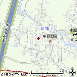 山形県東根市荷口97周辺の地図