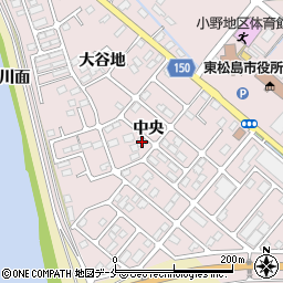 宮城県東松島市小野中央26-7周辺の地図