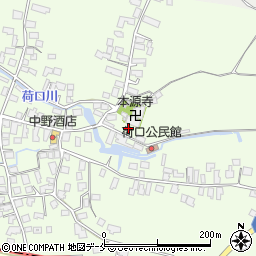 山形県東根市荷口297-2周辺の地図