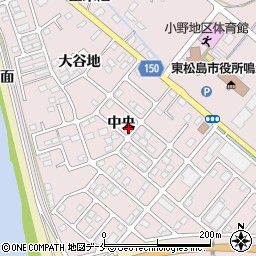 宮城県東松島市小野中央25-7周辺の地図