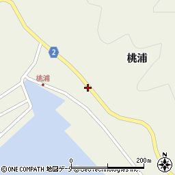 宮城県石巻市桃浦浜中周辺の地図