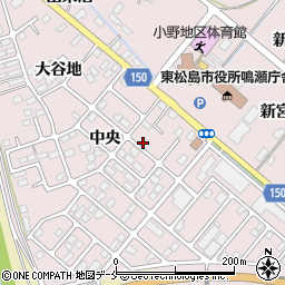 宮城県東松島市小野中央22-8周辺の地図