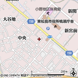 宮城県東松島市小野中央22-5周辺の地図