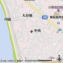 宮城県東松島市小野中央26-5周辺の地図