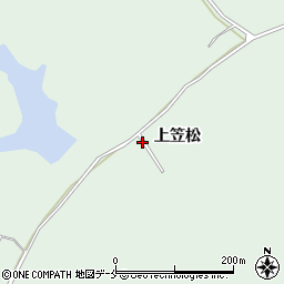 宮城県東松島市浅井上笠松周辺の地図