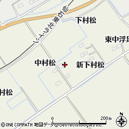 宮城県東松島市牛網新下村松16周辺の地図