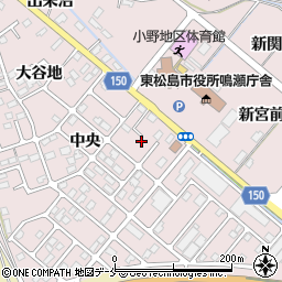 宮城県東松島市小野中央22周辺の地図
