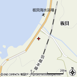 新潟県村上市板貝519周辺の地図