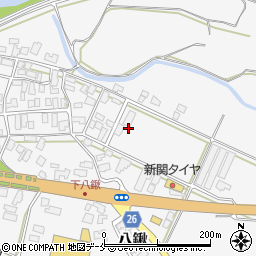 山形県寒河江市八鍬1440周辺の地図