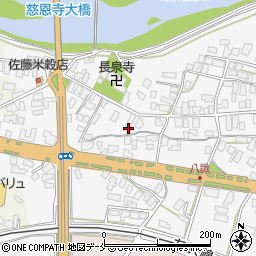 山形県寒河江市八鍬564周辺の地図