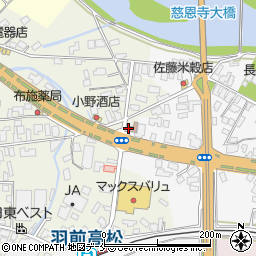 高松郵便局周辺の地図