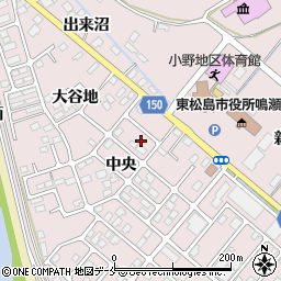宮城県東松島市小野中央24周辺の地図