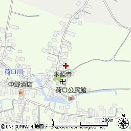 山形県東根市荷口240周辺の地図