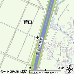 山形県東根市荷口1109周辺の地図