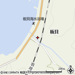 新潟県村上市板貝501周辺の地図