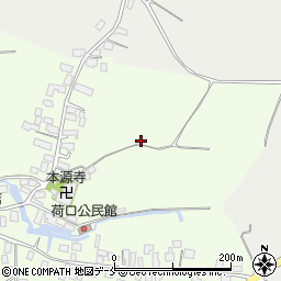 山形県東根市荷口263周辺の地図