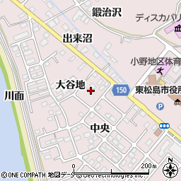宮城県東松島市小野中央30-18周辺の地図