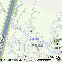 山形県東根市荷口135周辺の地図