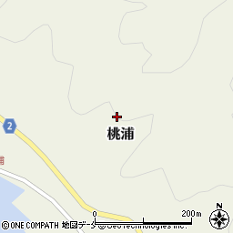 宮城県石巻市桃浦金沢周辺の地図