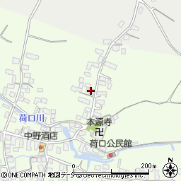 山形県東根市荷口221周辺の地図