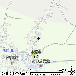 山形県東根市荷口243-1周辺の地図