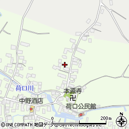 山形県東根市荷口220周辺の地図