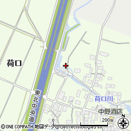 山形県東根市荷口1250周辺の地図