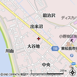 宮城県東松島市小野中央31-12周辺の地図