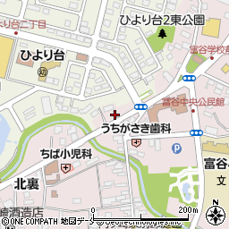 宮城県富谷市富谷（東沢）周辺の地図