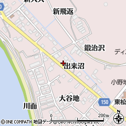 宮城県東松島市小野出来沼10-3周辺の地図