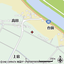 宮城県東松島市浅井高田65周辺の地図