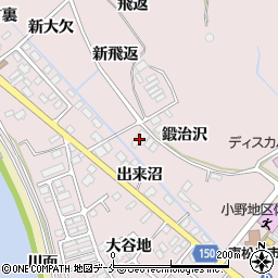 宮城県東松島市小野新欠下4周辺の地図
