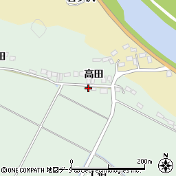宮城県東松島市浅井高田54周辺の地図