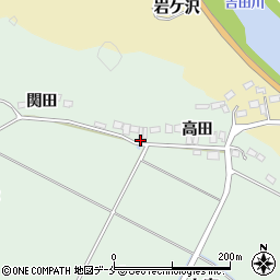 宮城県東松島市浅井高田82周辺の地図